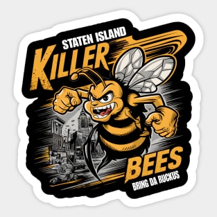 "Staten Island Buzz: The Killer Bees" Sticker